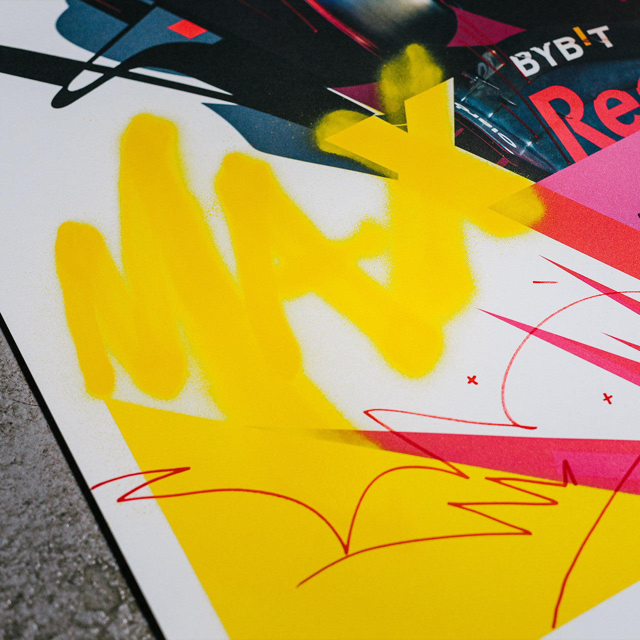 Oracle Red Bull Racing - Max Verstappen - Art to the Max - 2022 | Art Edition | #05/25