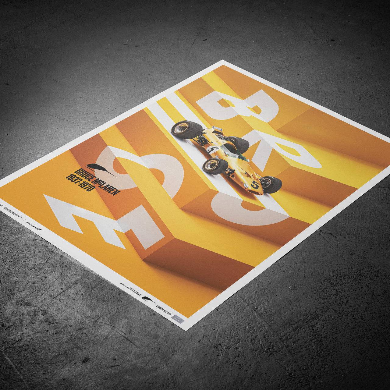McLaren Papaya - Bruce McLaren special - Spa-Francorchamps Circuit - 1968 | Limited Edition