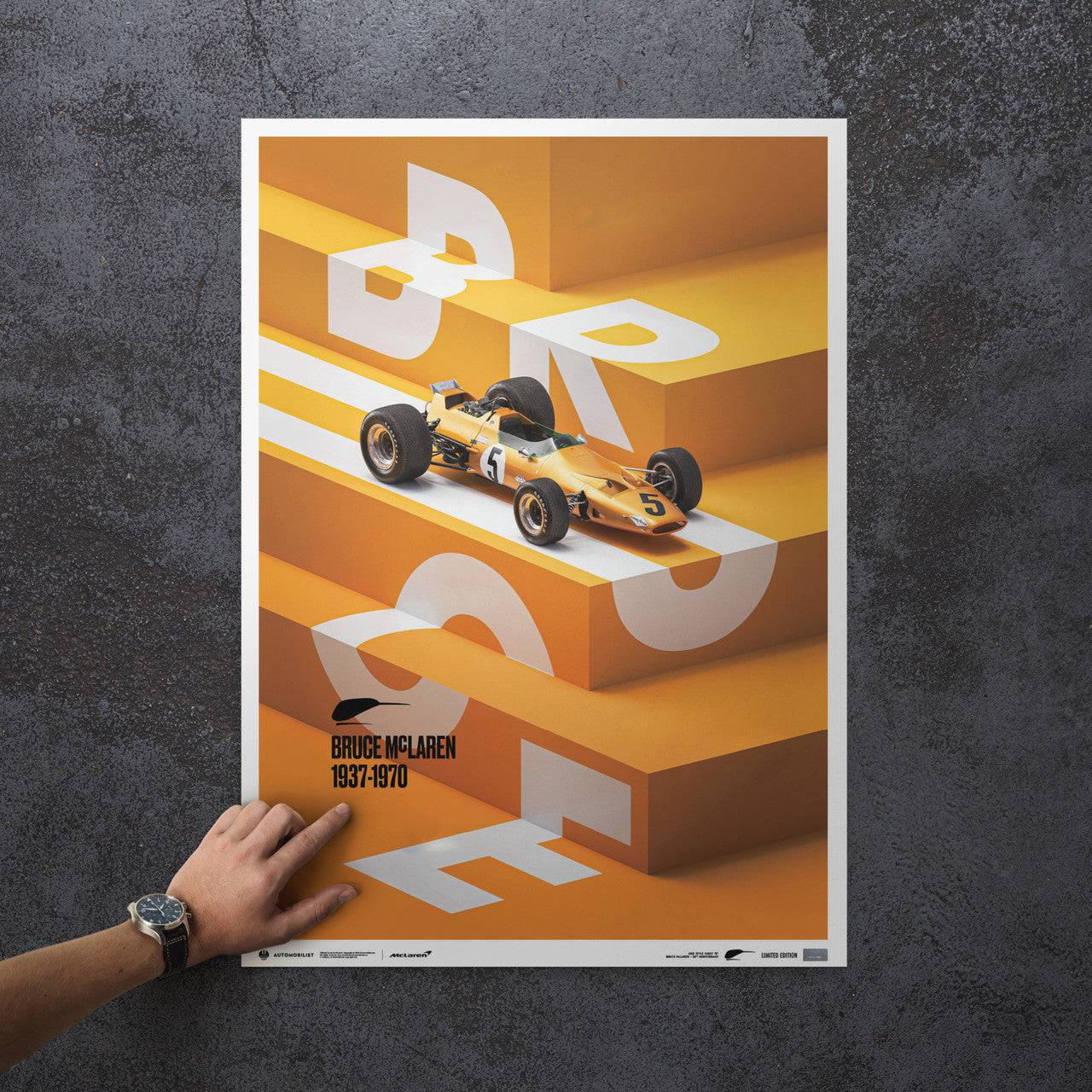 McLaren Papaya - Bruce McLaren special - Spa-Francorchamps Circuit - 1968 | Limited Edition