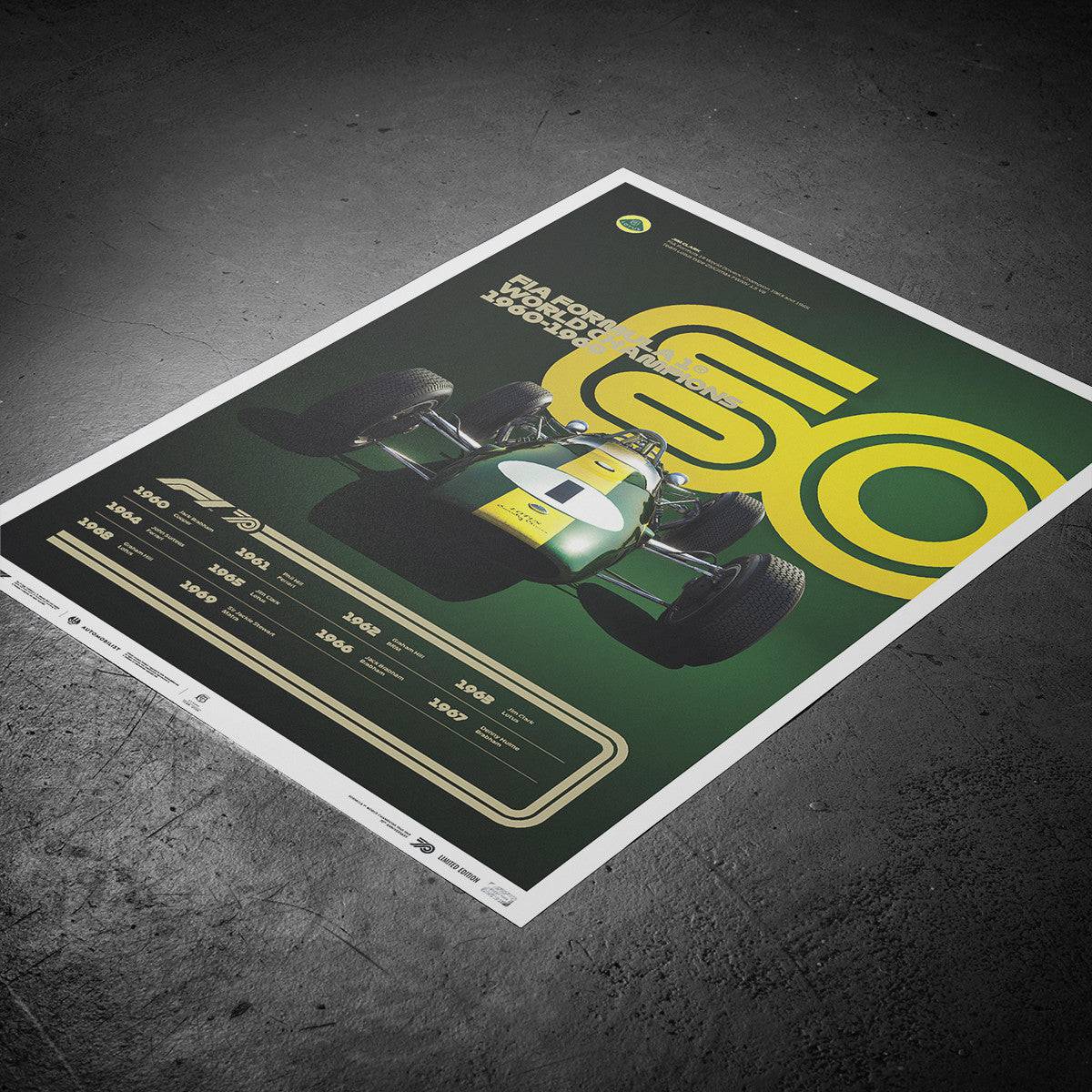 FORMULA 1® DECADES - 60s Team Lotus | Limited Edition