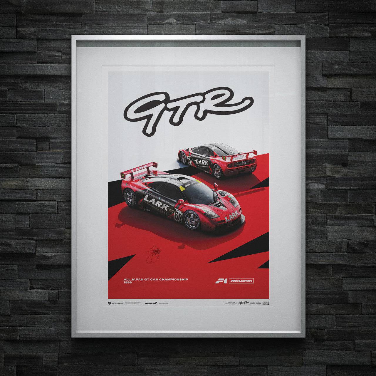 McLaren F1 GTR - Team LARK - 1996 | Limited Edition | Signed