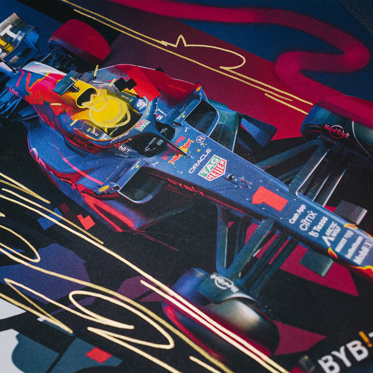 Oracle Red Bull Racing - Max Verstappen - Art to the Max - 2022 | Art Edition | #08/25