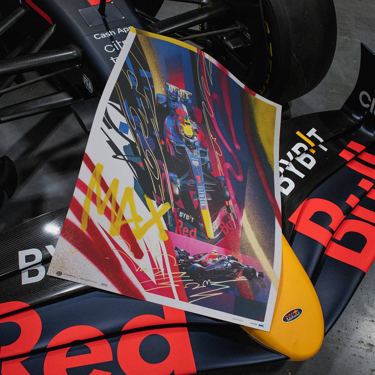 Oracle Red Bull Racing - Max Verstappen - Art to the Max - 2022 | Art Edition | #08/25