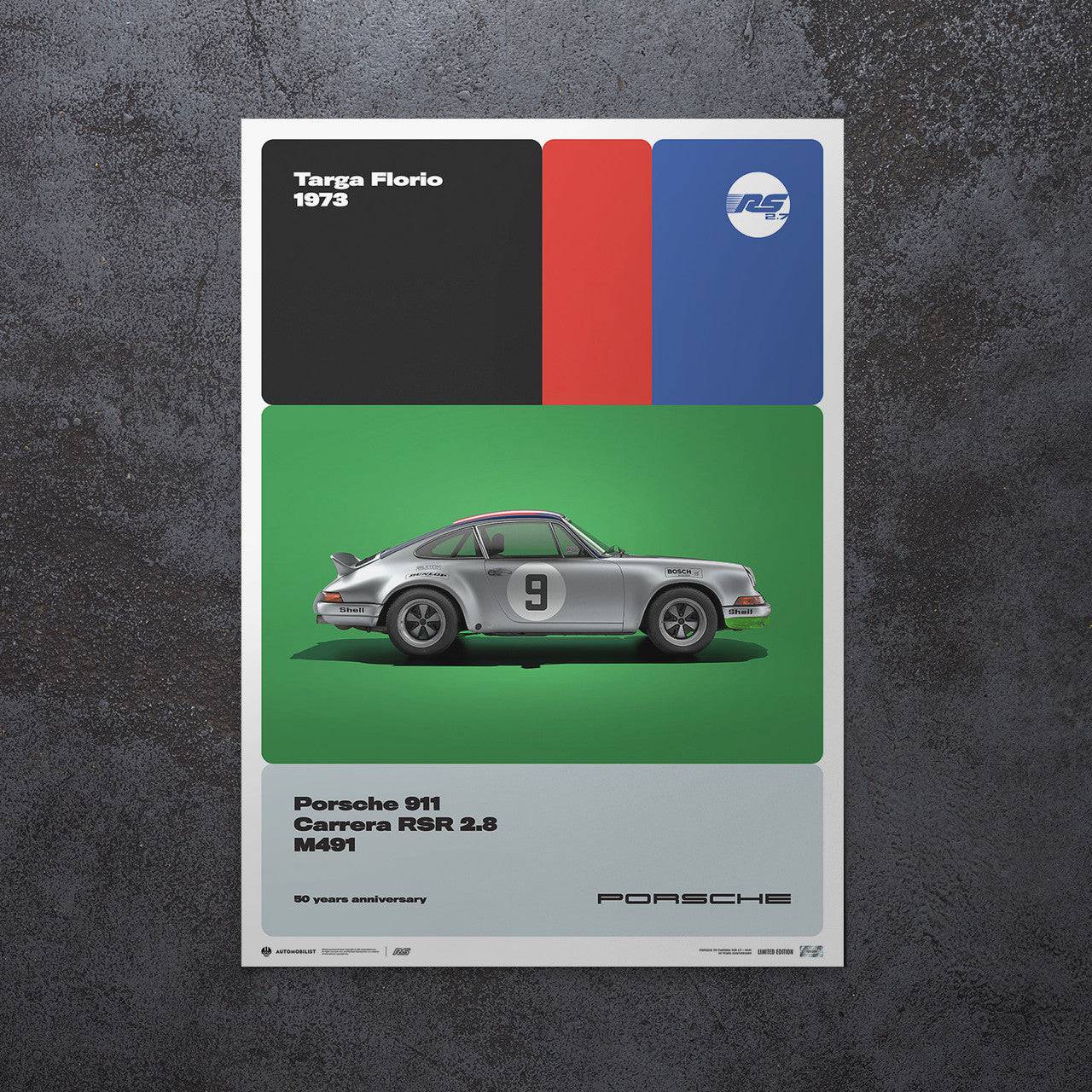 Porsche 911 RSR - 50th Anniversary - Targa Florio - 1973