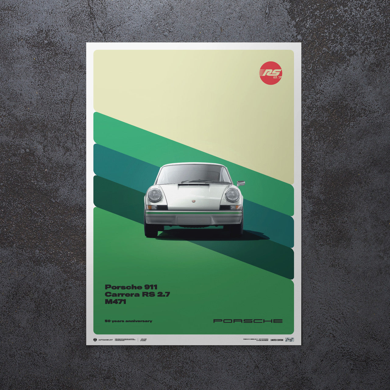 Porsche 911 RS - 50th Anniversary - 1973 - White