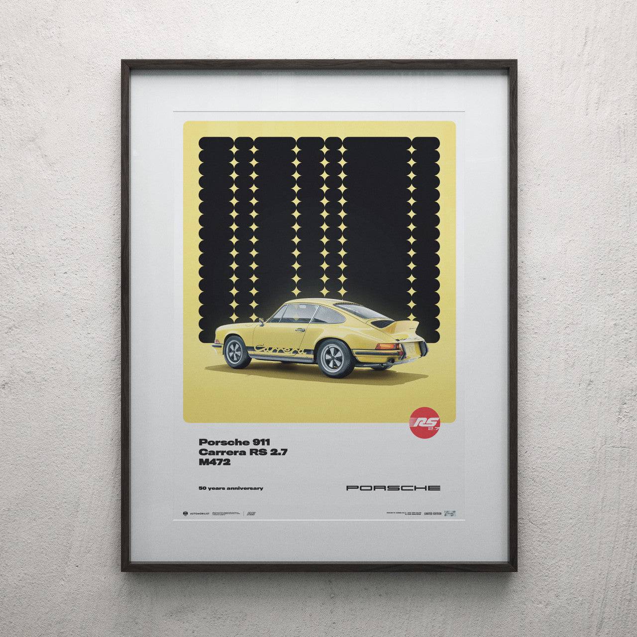 Porsche 911 RS - 50th Anniversary - 1973 - Yellow