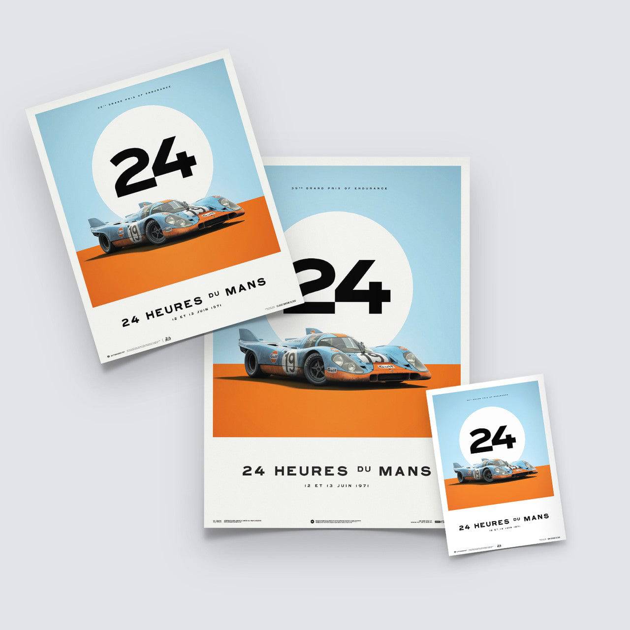 Porsche 917 - Gulf - 24h Le Mans - 1971
