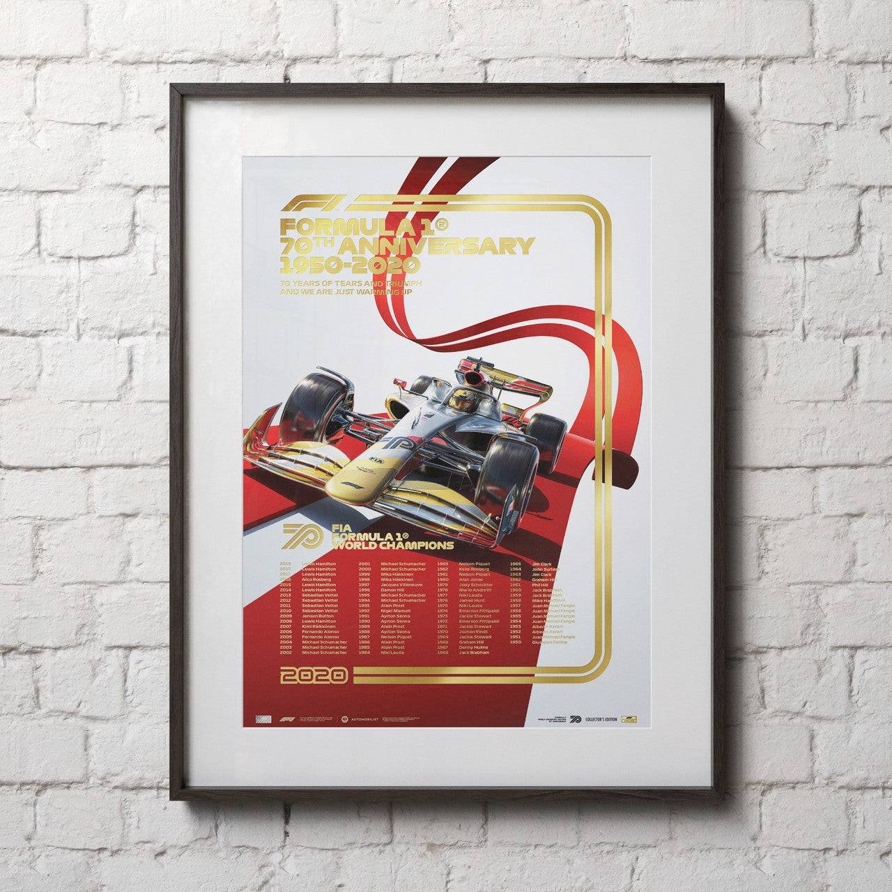 FIA Formula 1® World Champions 1950 - 2019 | Platinum Anniversary Collection