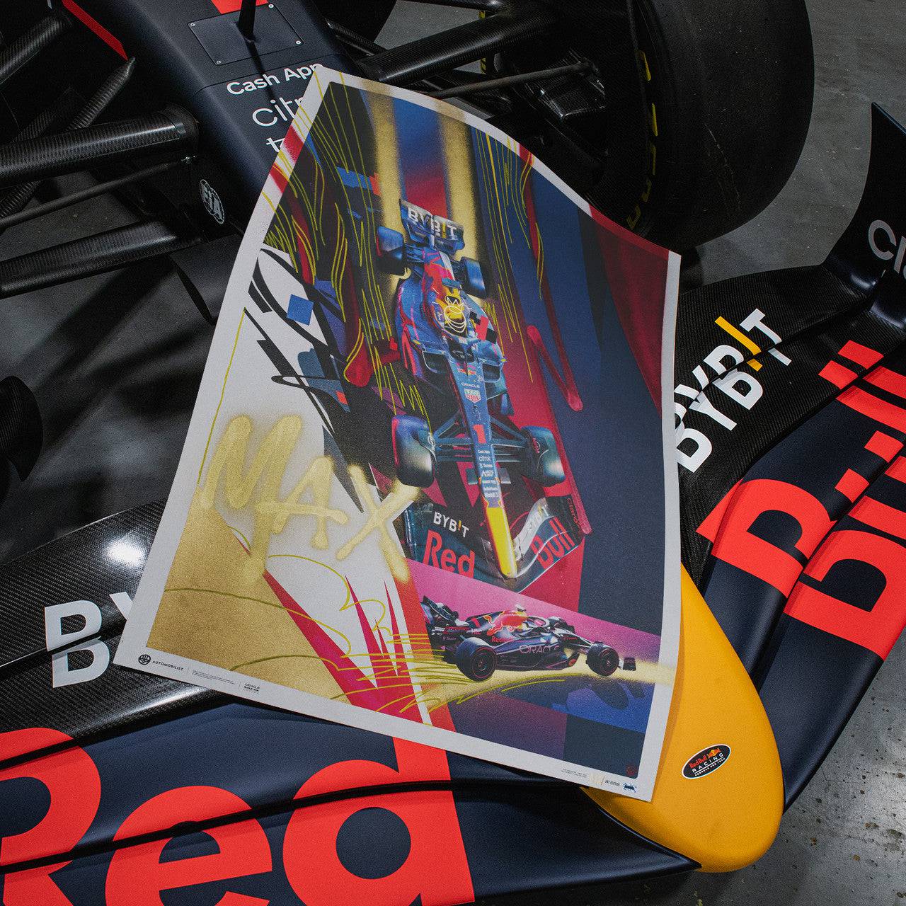 Oracle Red Bull Racing - Max Verstappen - Art to the Max - 2022 | Art Edition | #09/25