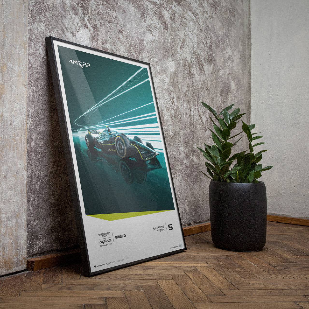 Aston Martin Aramco Cognizant Formula 1 Team - Sebastian Vettel - 2022 | Limited Edition | Unique #s