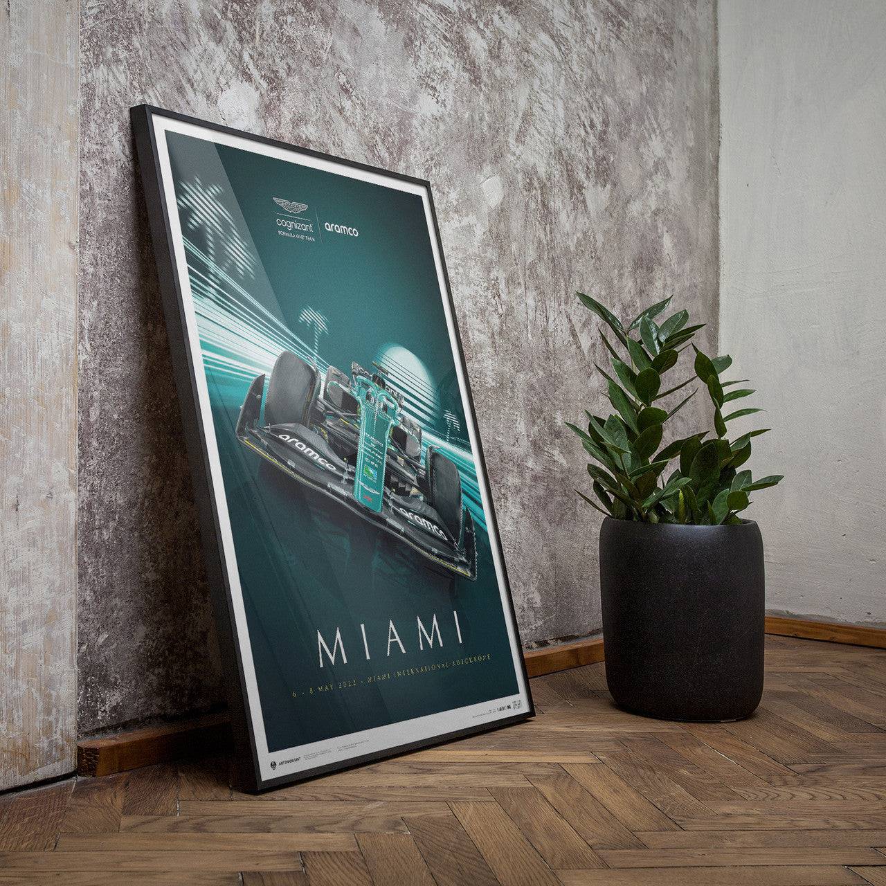Aston Martin Aramco Cognizant Formula 1 Team - Miami 2022 | Limited Edition | Unique #s