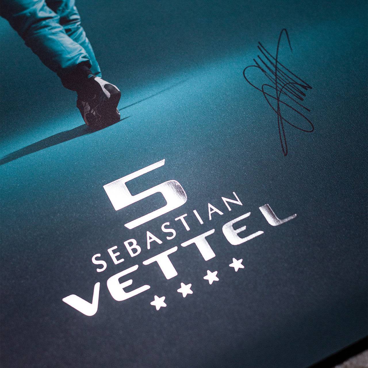 Signed by Sebastian Vettel - Aston Martin Aramco Cognizant Formula One⢠Team - Final Lap - 2022 | Collector's Edition