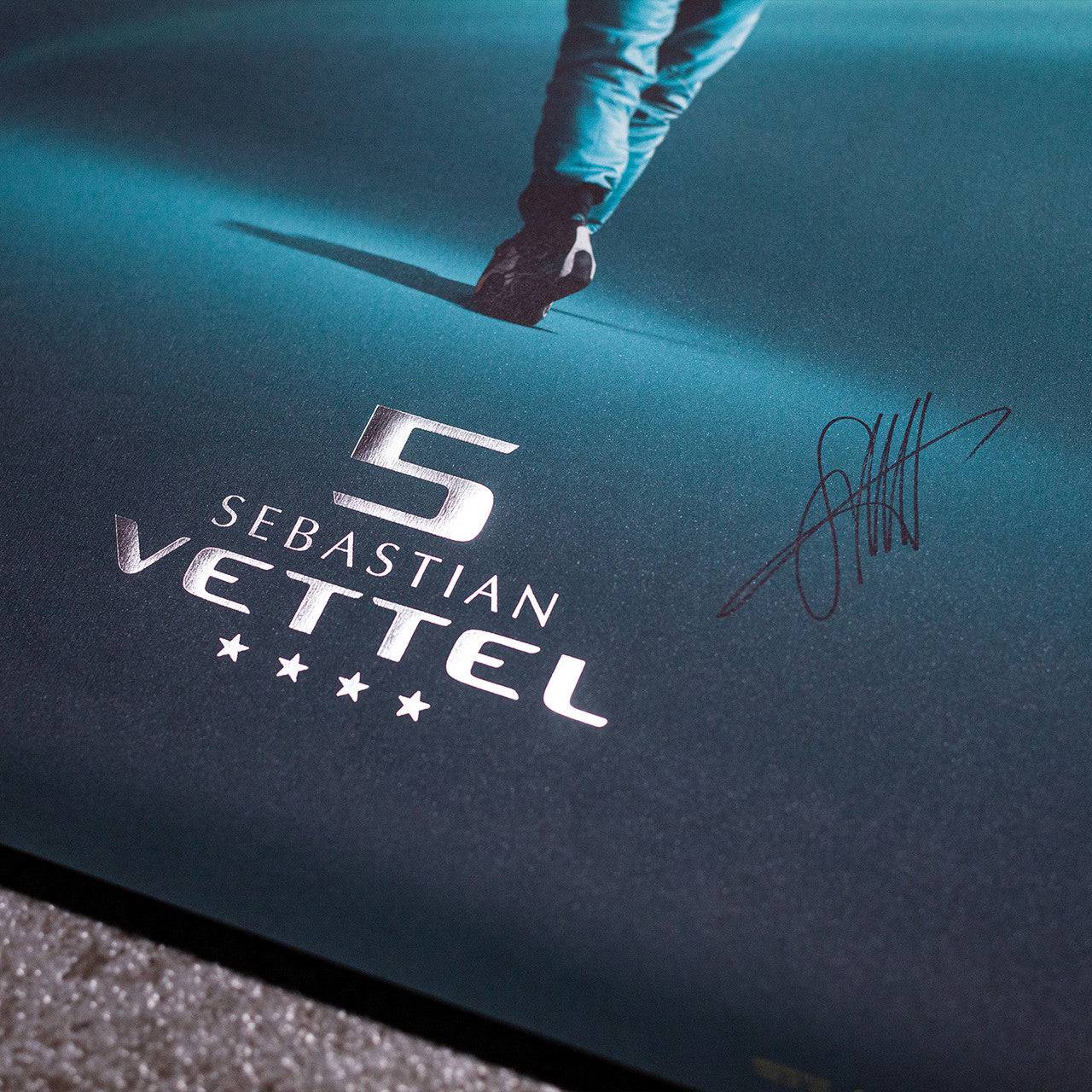 Signed by Sebastian Vettel - Aston Martin Aramco Cognizant Formula One™ Team - Final Lap - 2022 | Collector's Edition