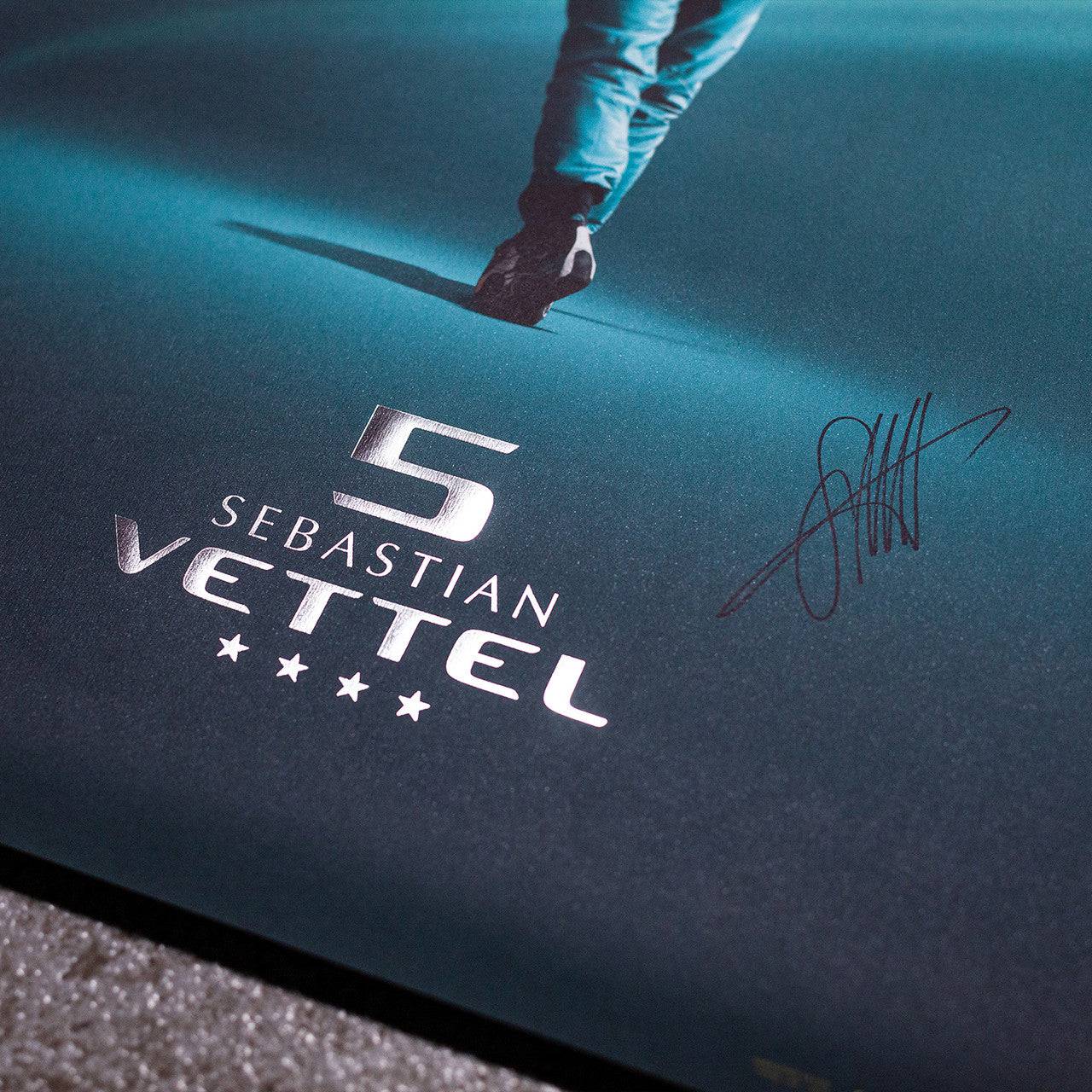 Signed by Sebastian Vettel - Aston Martin Aramco Cognizant Formula One⢠Team - Final Lap - 2022 | Collector's Edition