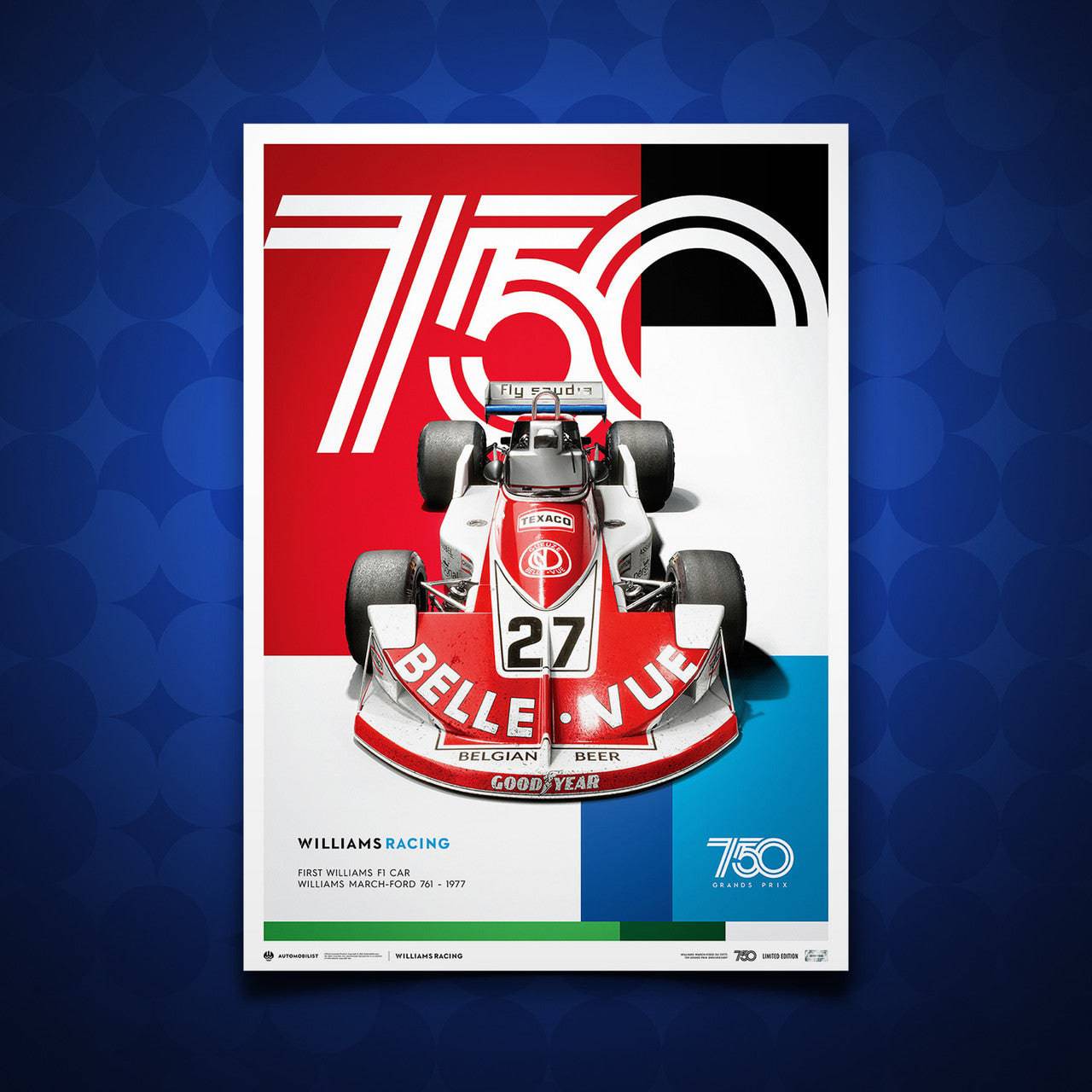 Williams Racing - March-Ford 761 - 1977 | Limited Edition