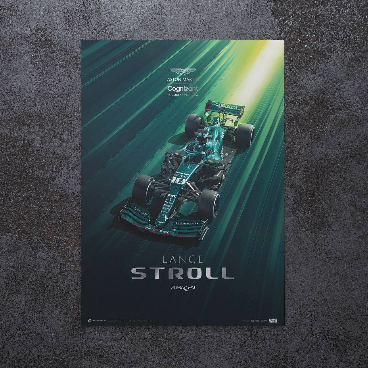 Aston Martin Cognizant Formula One™ Team - Lance Stroll - 2021 | Collector’s Edition | Unique #s