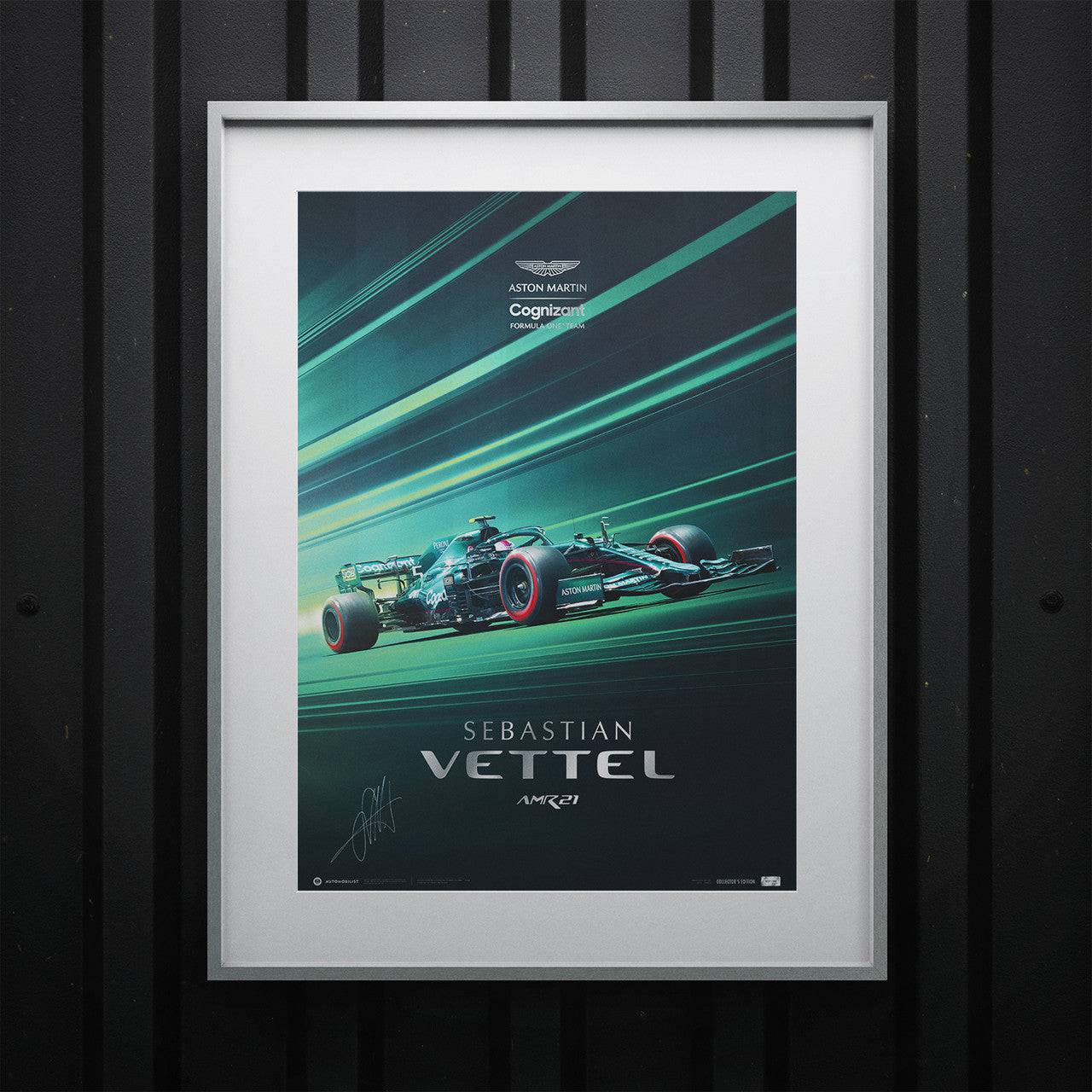 Sebastian Vettel - Aston Martin Cognizant Formula One™ Team - 2021 | Signed Collector’s Edition