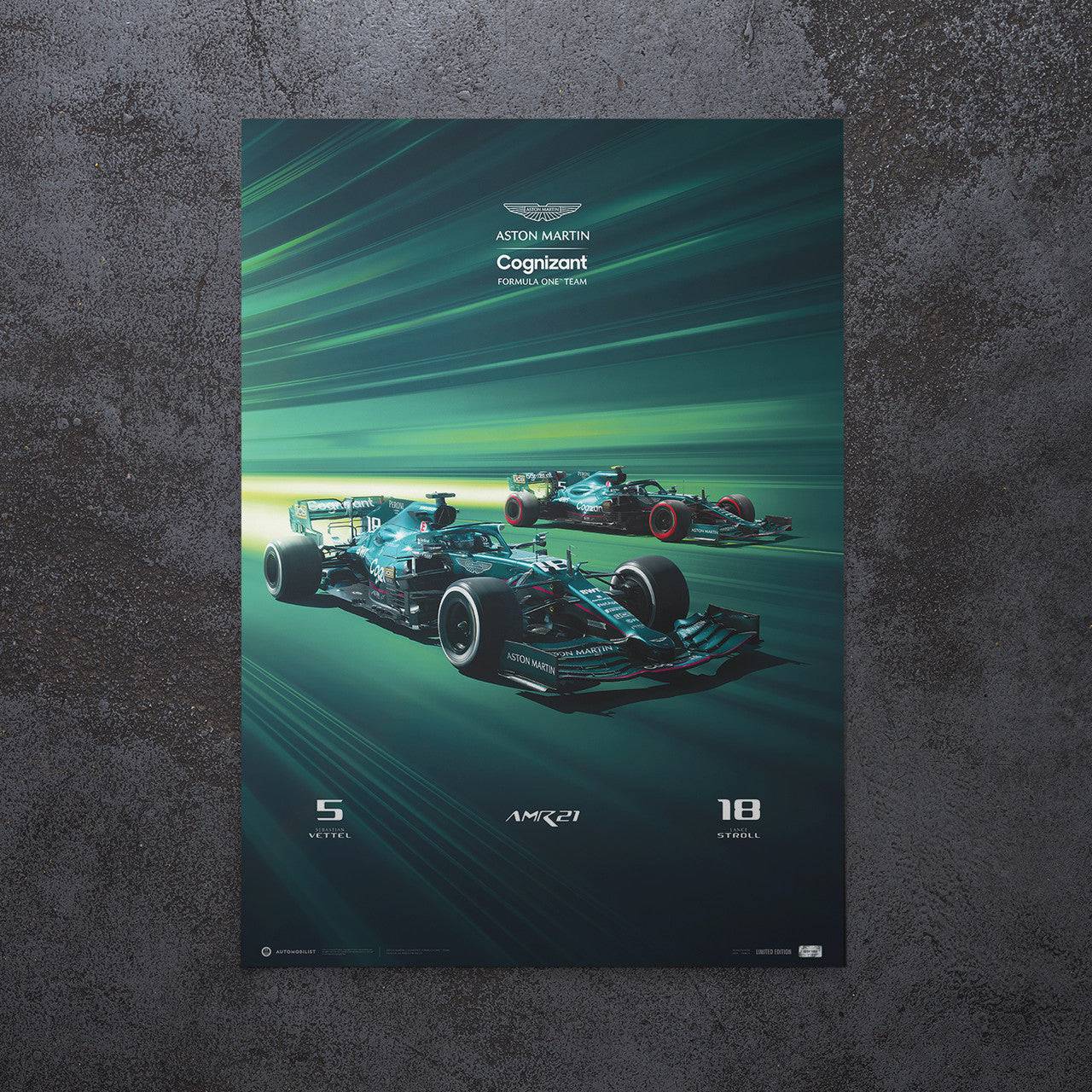 Aston Martin Cognizant Formula One™ Team - Season 2021 | Limited Edition | Unique #s