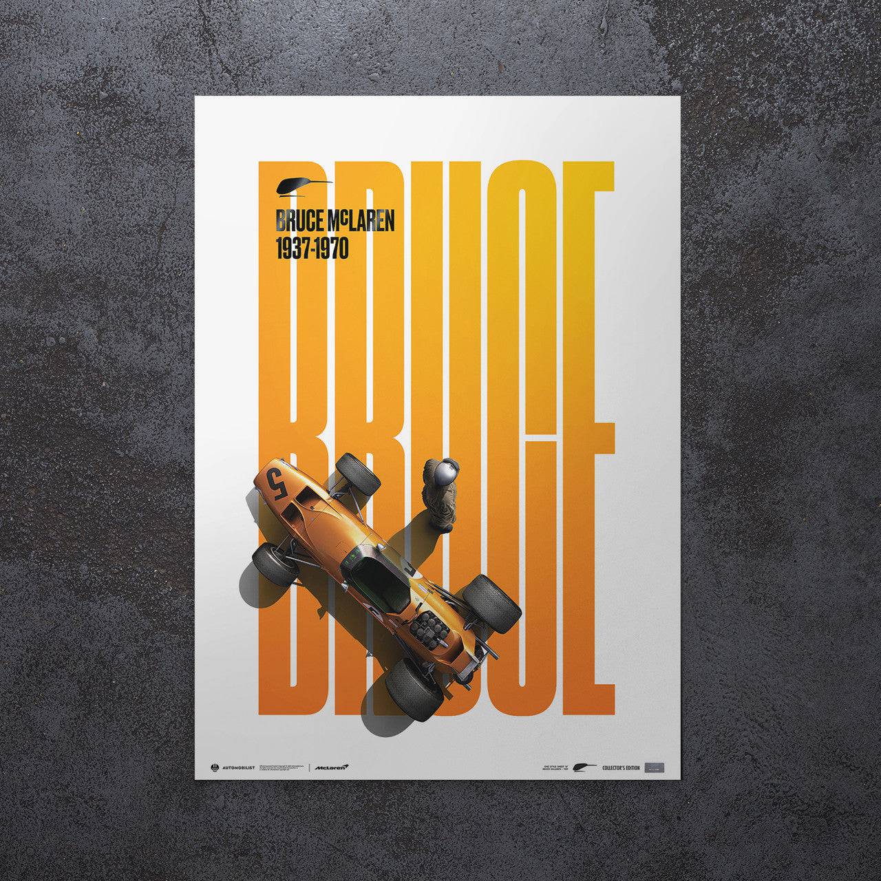 McLaren Papaya - Bruce McLaren special - Spa-Francorchamps Circuit - 1968 | Collector’s Edition
