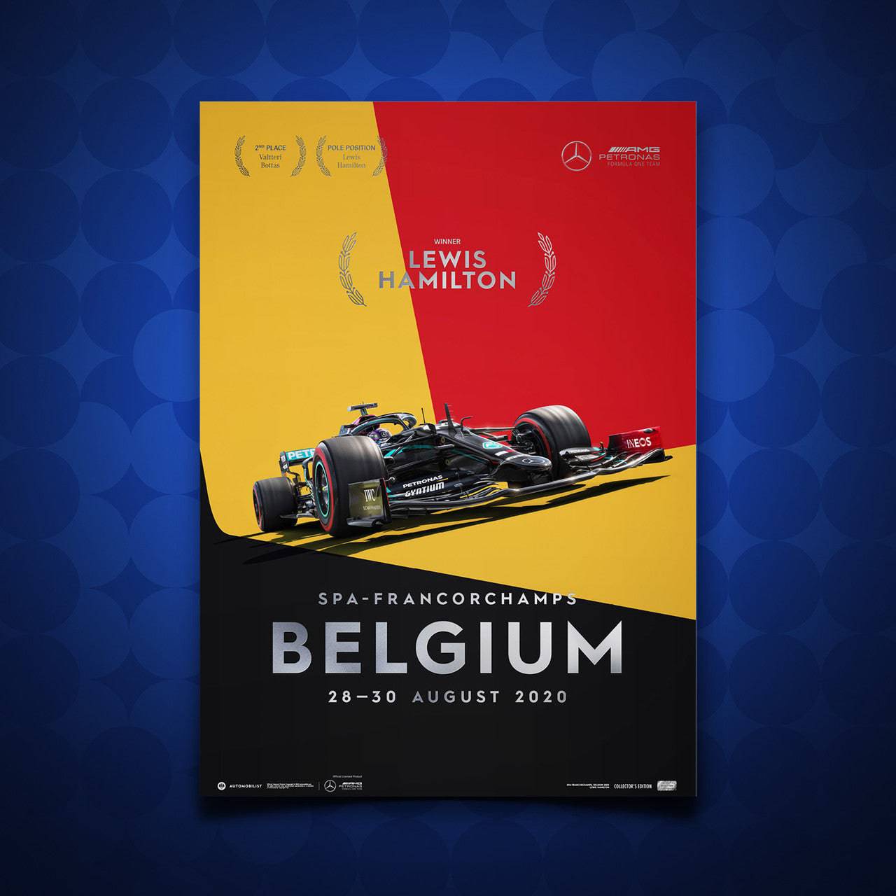 Mercedes-AMG Petronas F1 Team - Belgium 2020 - Lewis Hamilton | Collector’s Edition