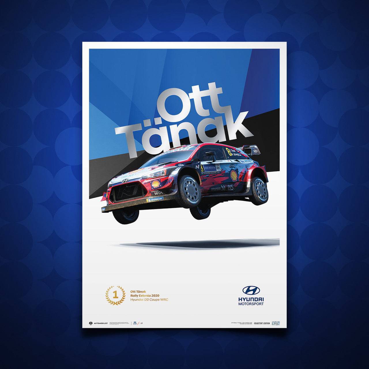Hyundai Motorsport - Rally Estonia 2020 - Ott Tänak | Collector's Edition | Unique #s