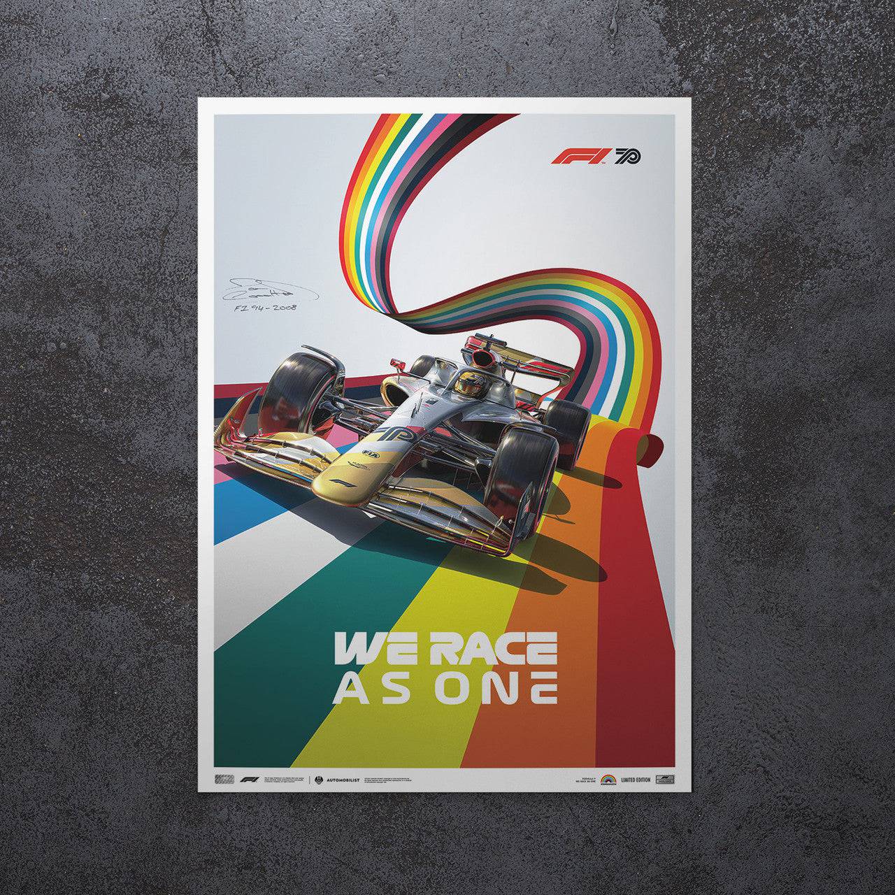 David Coulthard - We Race As One | Signed Limited Edition