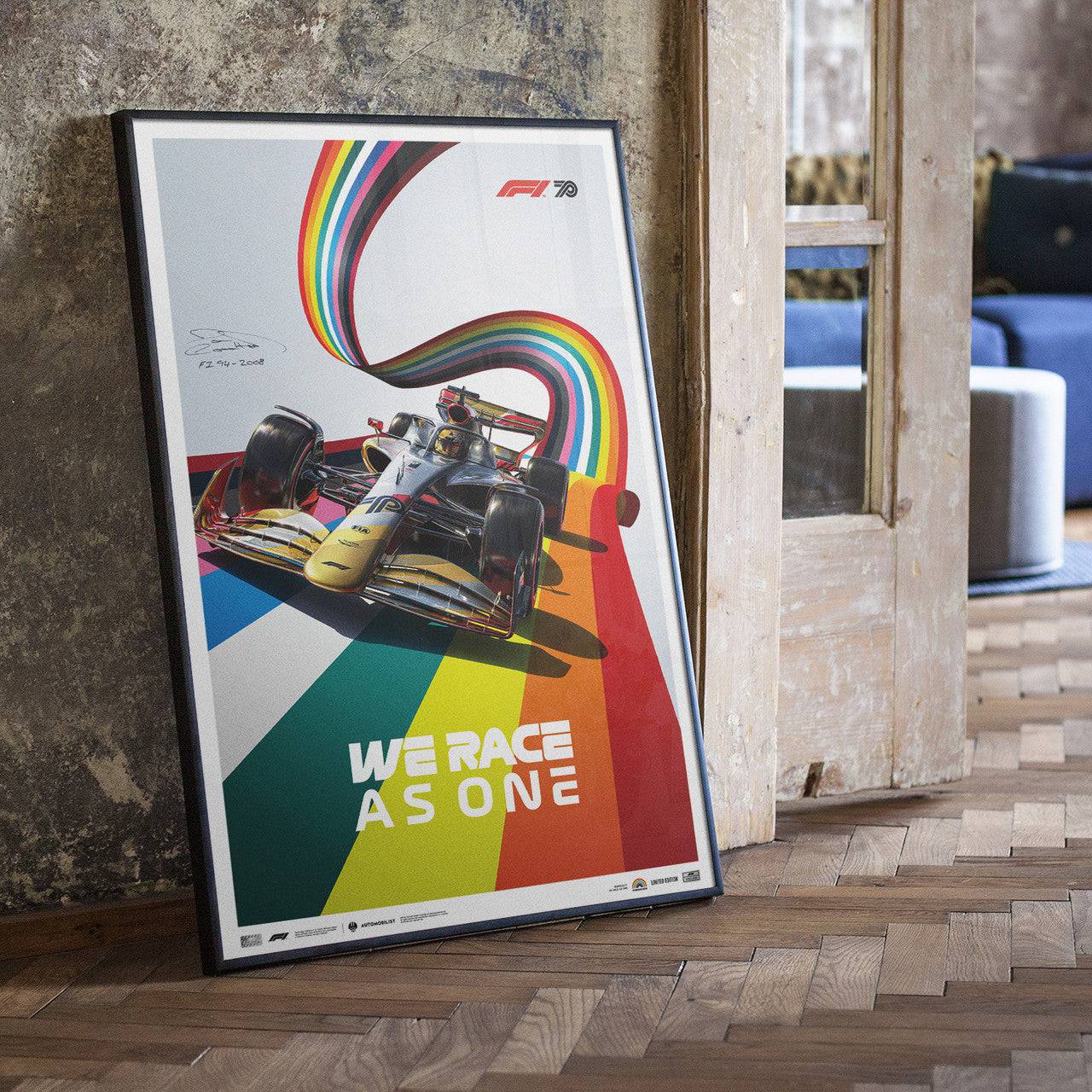 David Coulthard - We Race As One | Signed Limited Edition