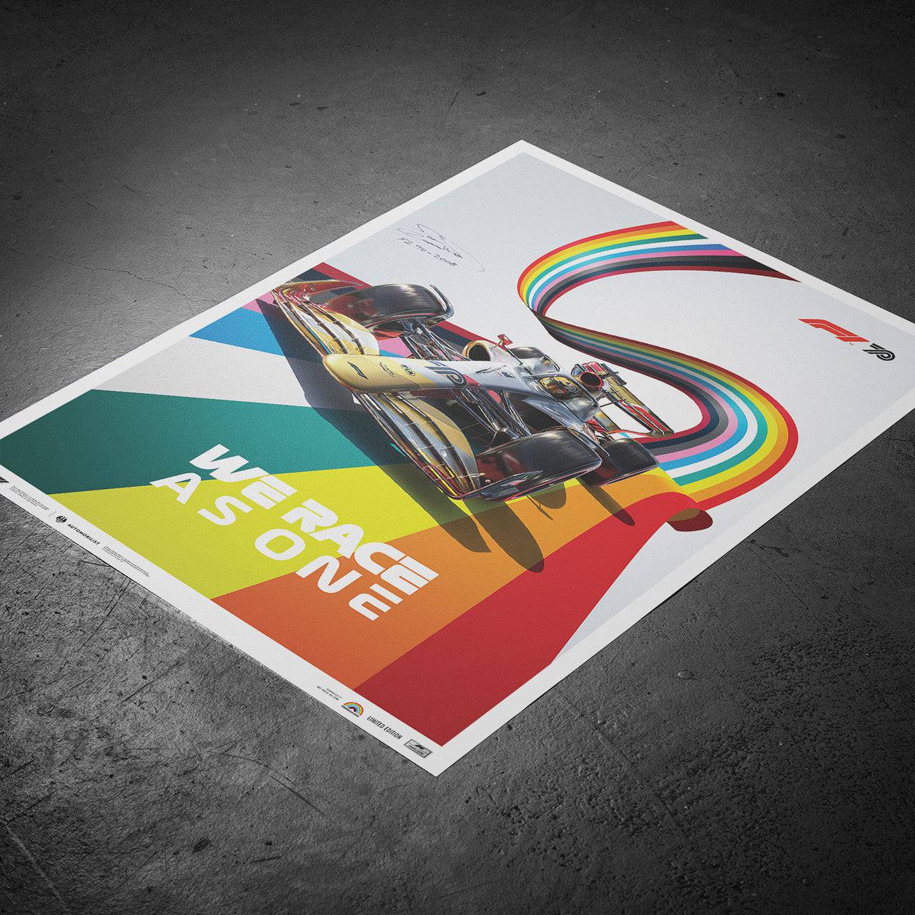 David Coulthard - We Race As One | Signed Limited Edition