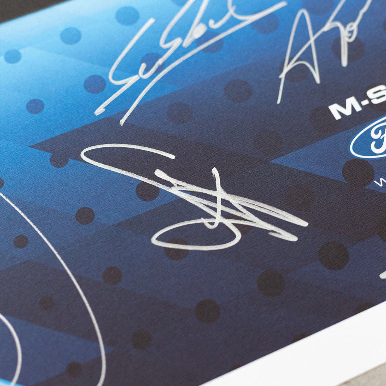 Loeb, Greensmith, Fourmax, Breen, Millener, Wilson - M-Sport Ford Puma Hybrid Rally1 | Signed Limited Edition