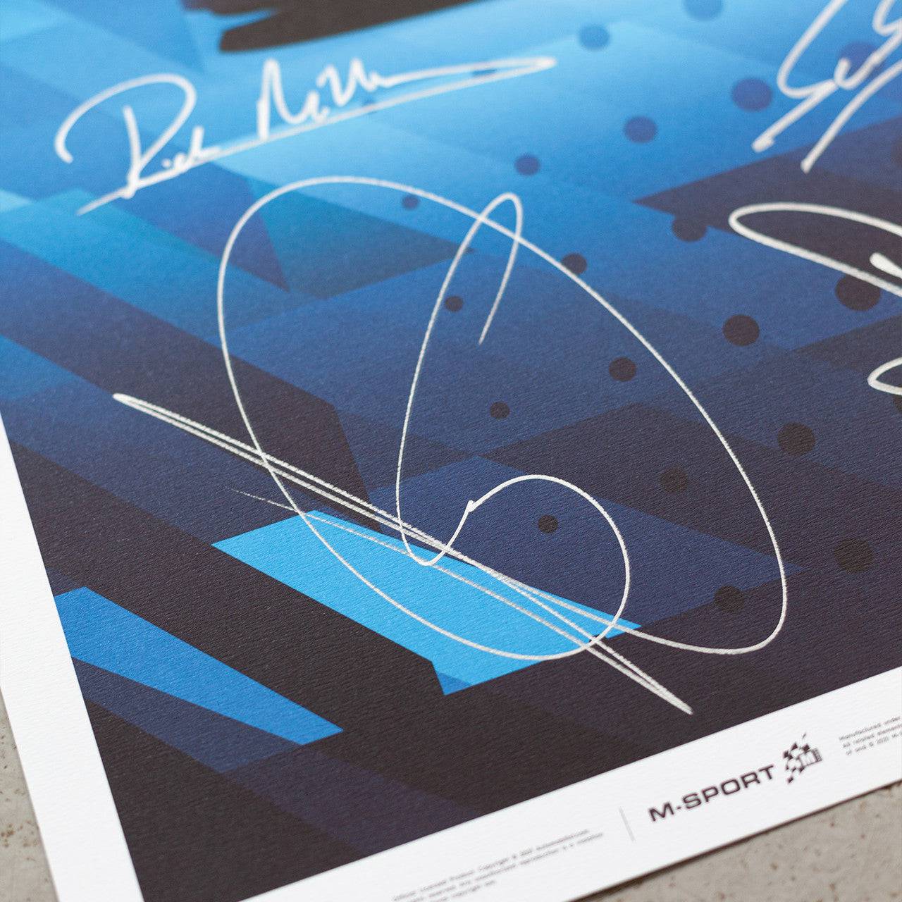 Loeb, Greensmith, Fourmax, Breen, Millener, Wilson - M-Sport Ford Puma Hybrid Rally1 | Signed Limited Edition