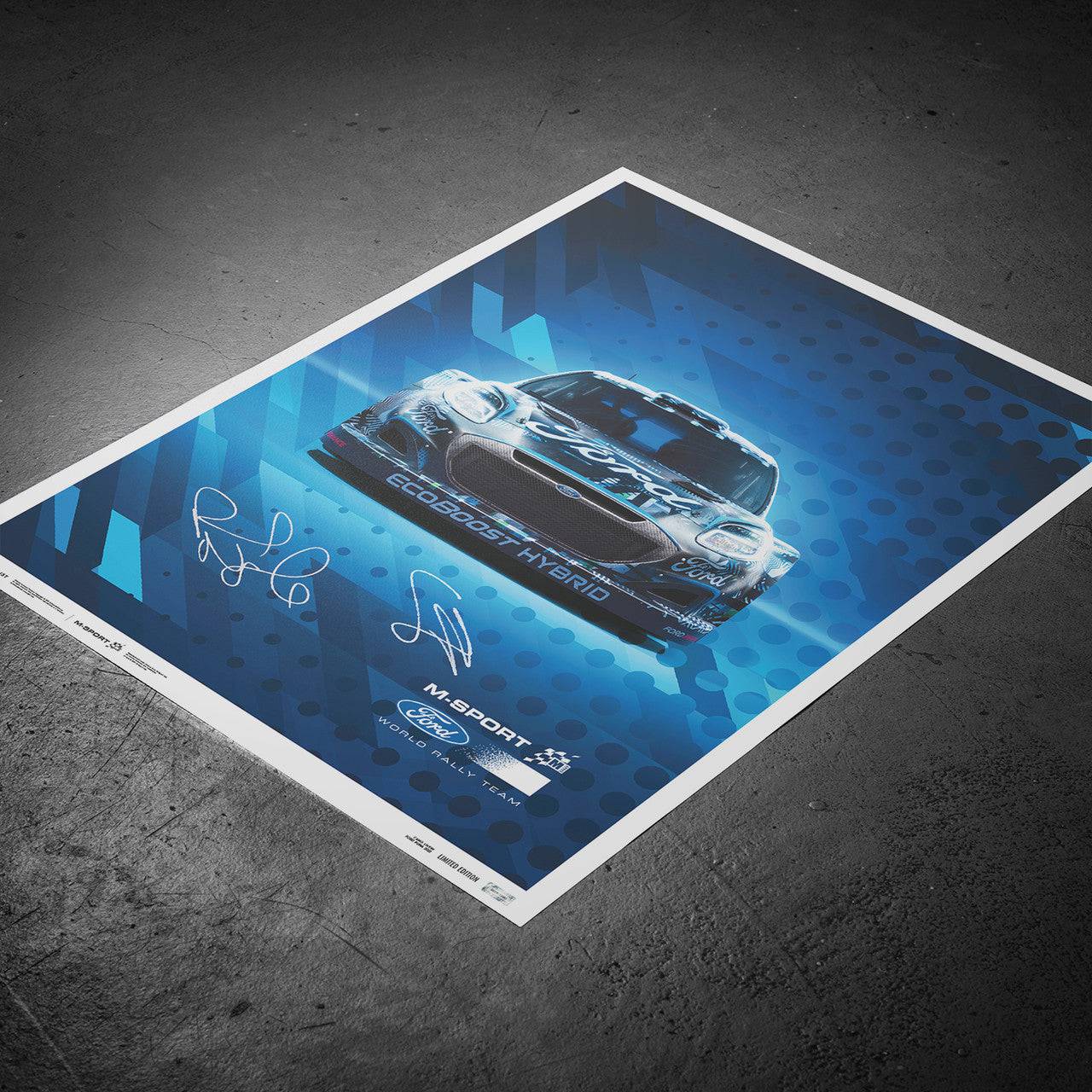 Craig Breen and Paul Nagle - M-Sport Ford Puma Hybrid Rally1 | Signed Limited Edition