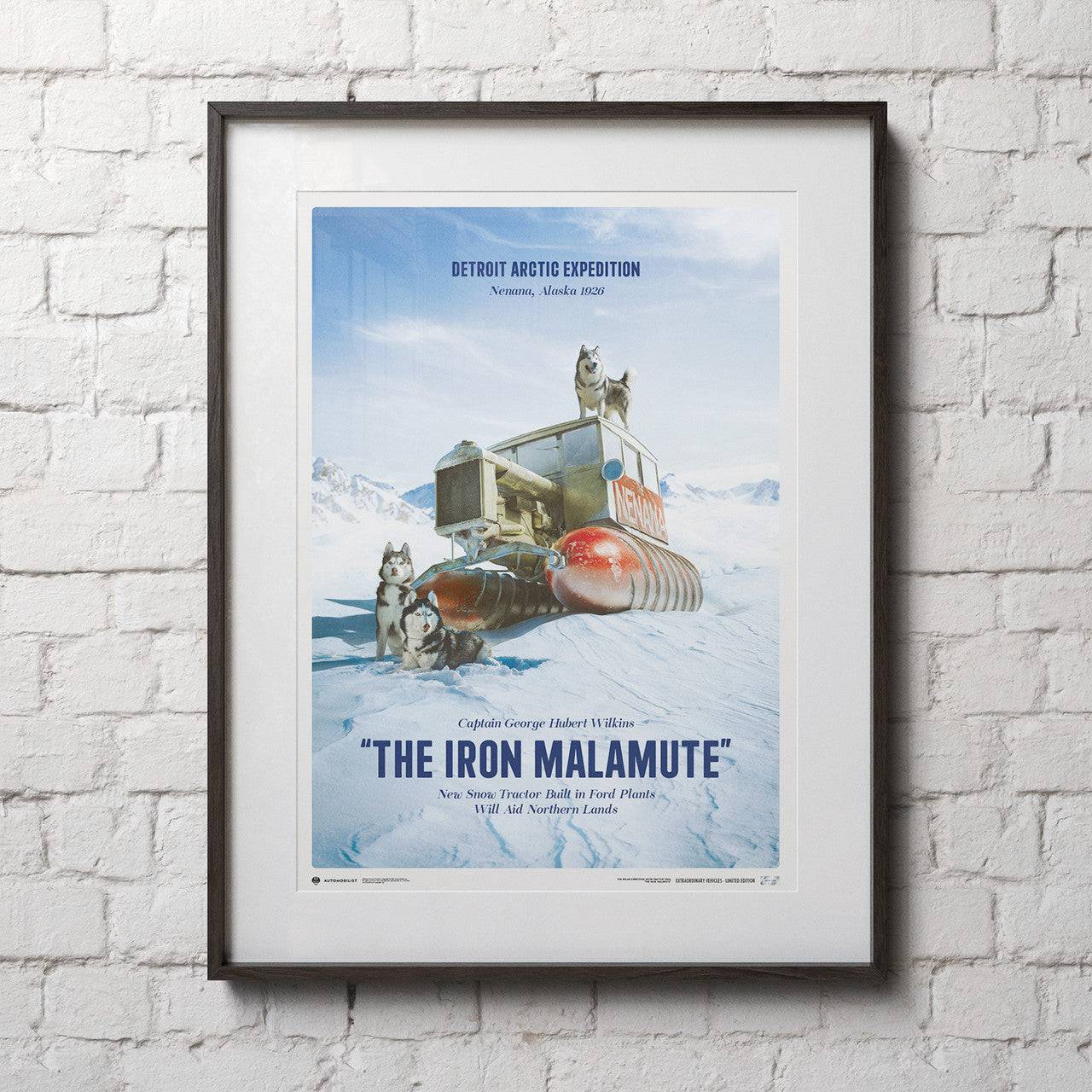 Detroit Arctic Expedition 1926 - The Iron Malamute | Limited Edition
