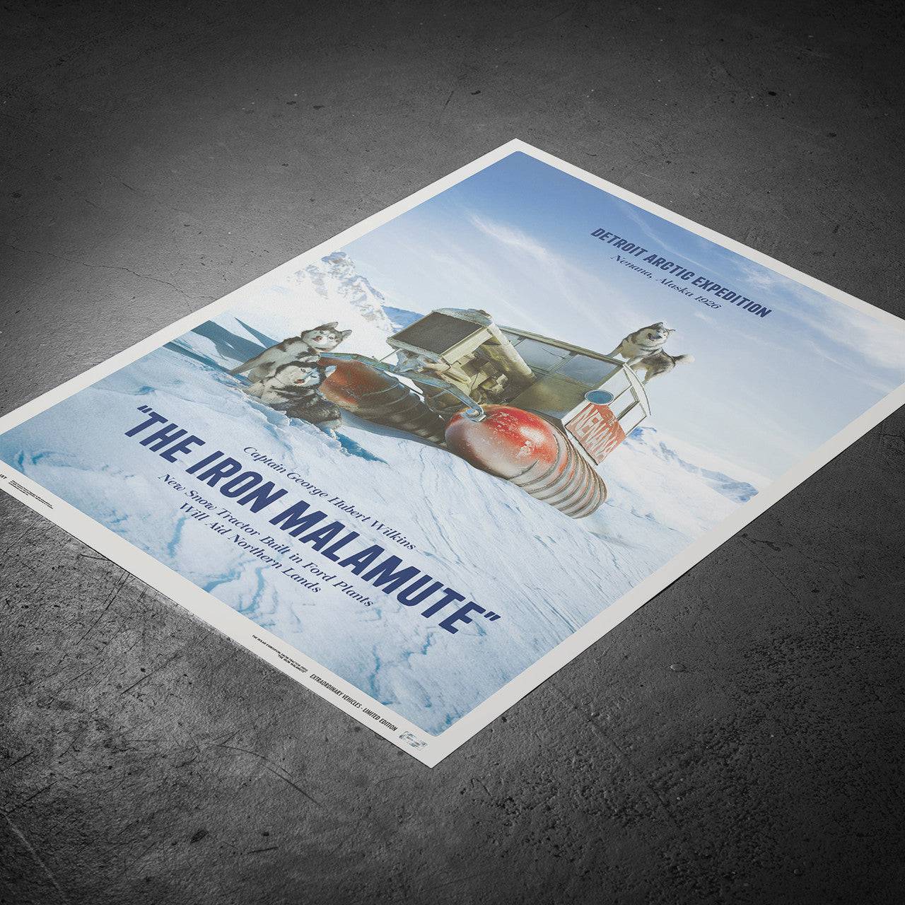 Detroit Arctic Expedition 1926 - The Iron Malamute | Limited Edition