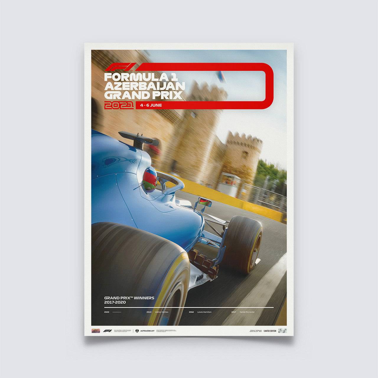 FORMULA 1 AZERBAIJAN GRAND PRIX 2021- Limited Edition