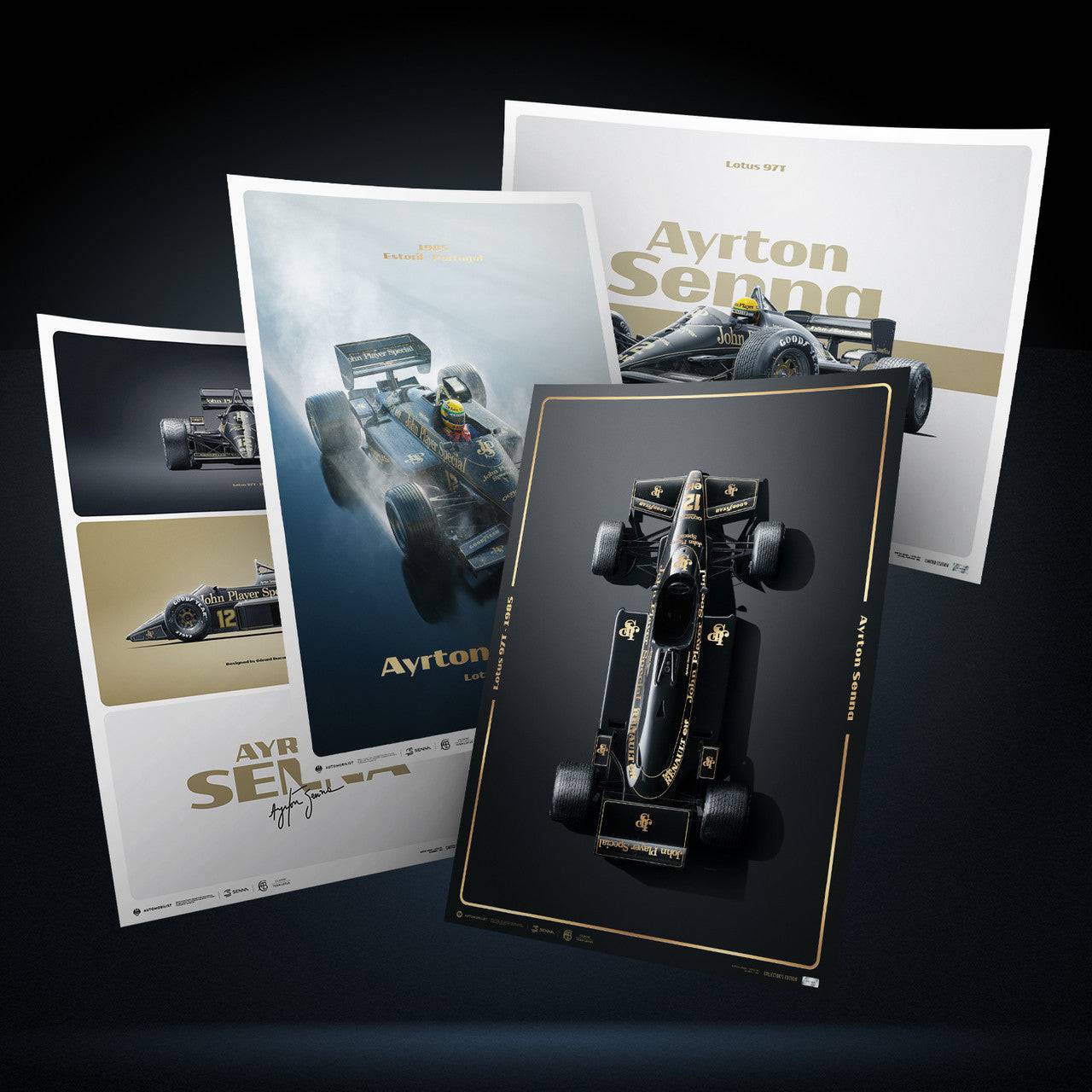 Lotus 97T - Ayrton Senna - Estoril - 1985 - Bundle | Limited & Collector's Editions