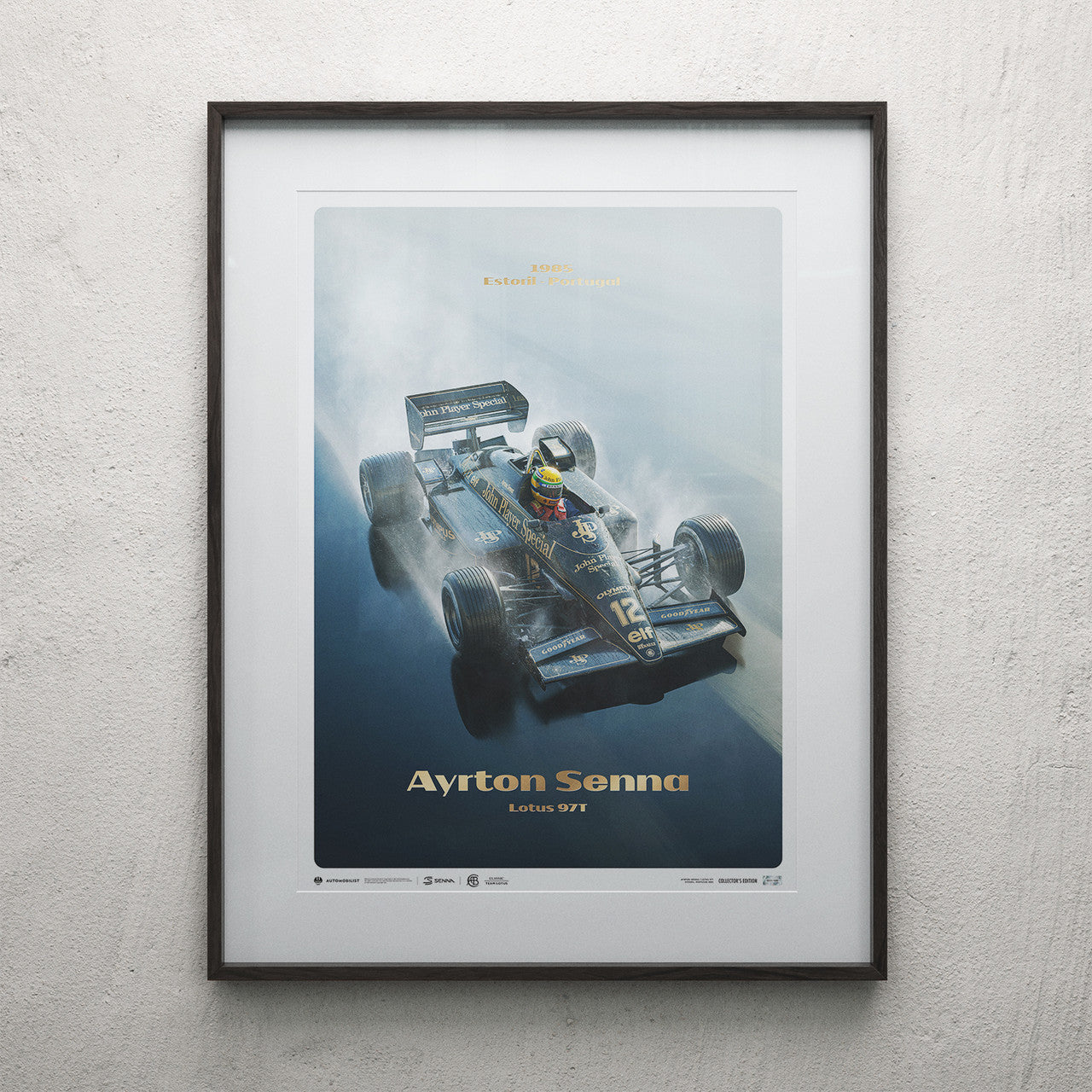 Lotus 97T - Ayrton Senna - Rainmaster - Estoril, 1985 | Collector’s Edition