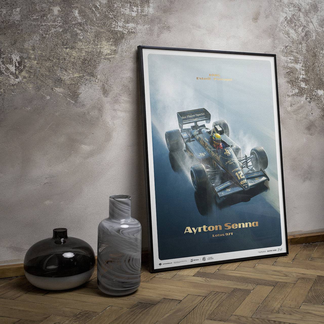 Lotus 97T - Ayrton Senna - Rainmaster - Estoril, 1985 | Collector’s Edition