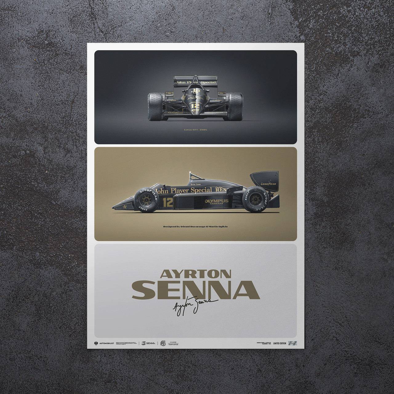 Lotus 97T - Ayrton Senna - The First Win - Estoril, 1985 | Limited Edition