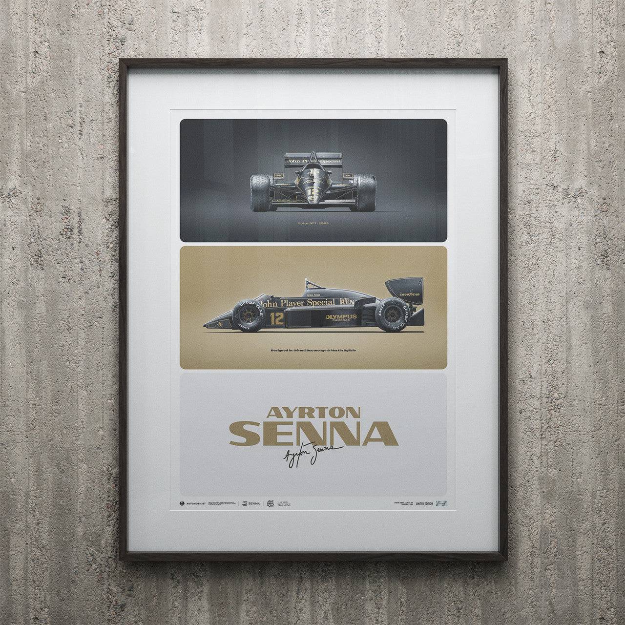 Lotus 97T - Ayrton Senna - The First Win - Estoril, 1985 | Limited Edition