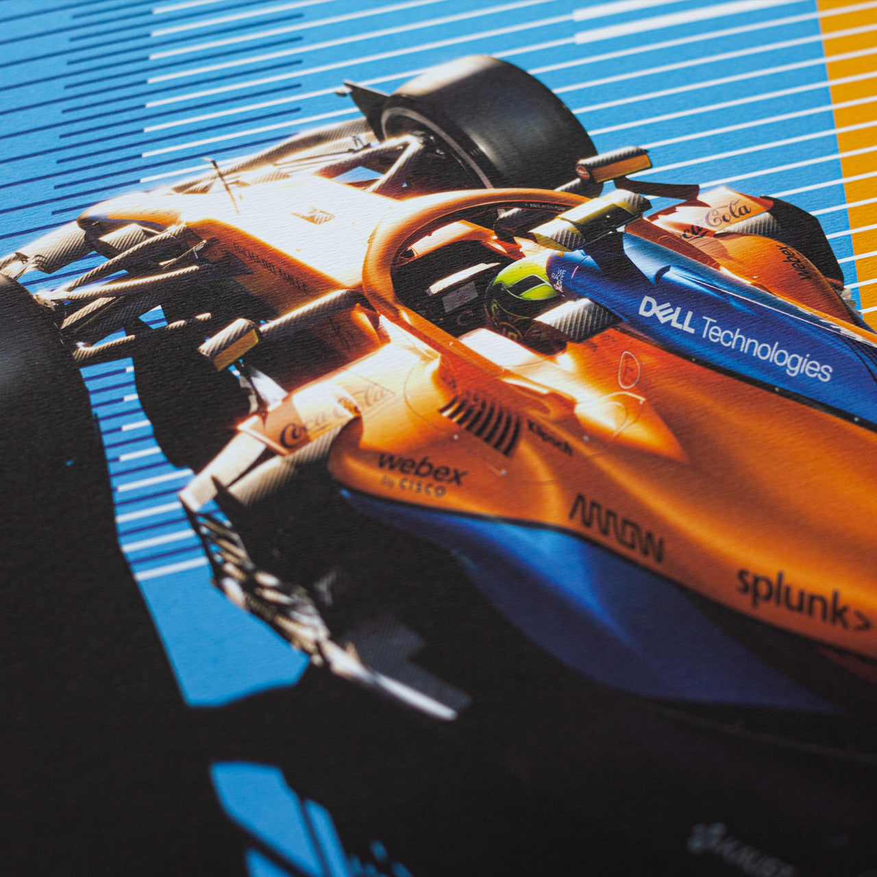 Lando Norris Signed - McLAREN FORMULA 1 TEAM - LANDO NORRIS - 2021 | Limited Edition