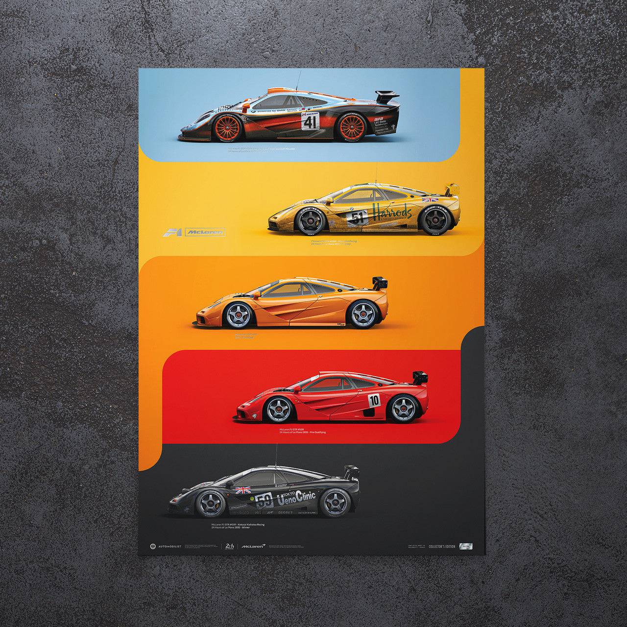 McLaren F1 GTR - Family | Collector's Edition | Unique #s