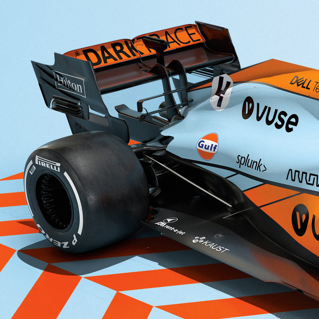 McLaren x Gulf - Edition 2  - Lando Norris - 2021 | Limited Edition