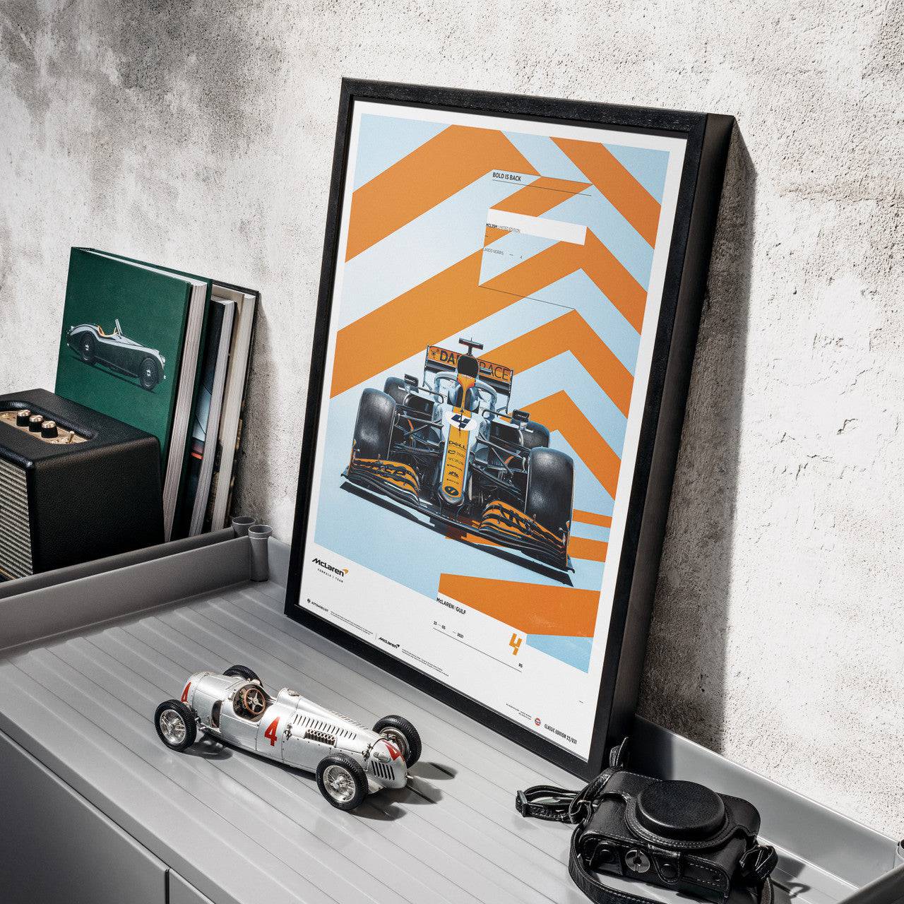 McLaren x Gulf - Lando Norris - 2021