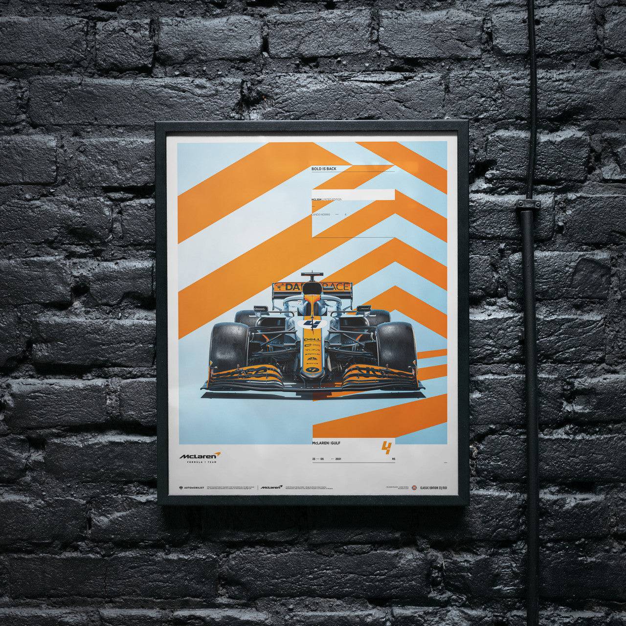 McLaren x Gulf - Lando Norris - 2021