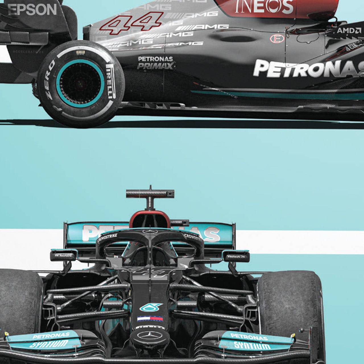 Mercedes-AMG Petronas F1 Team - F1 W12 E Performance - Blueprint - 2021 - Automobilist