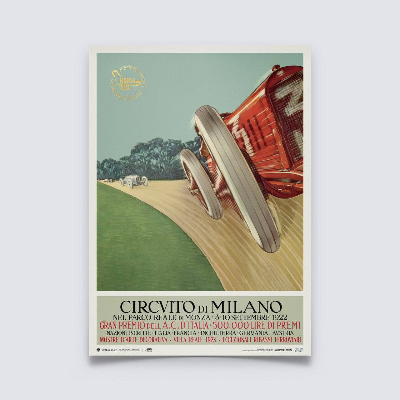Monza Circuit - 100 Years Anniversary - 1922 | Collector's Edition