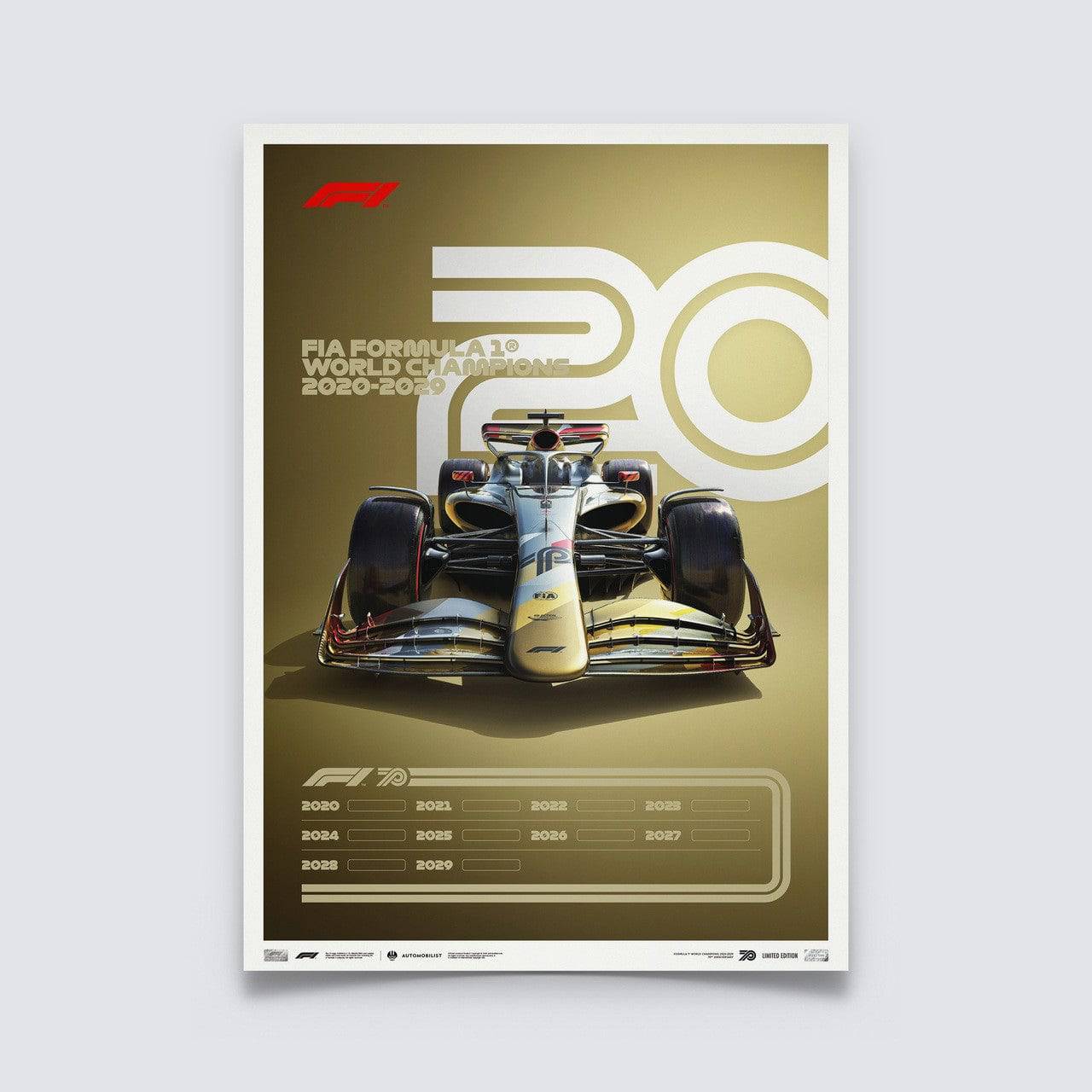 Formula 1® - Decades - The Future Lies Ahead - 2020s | Limited Edition