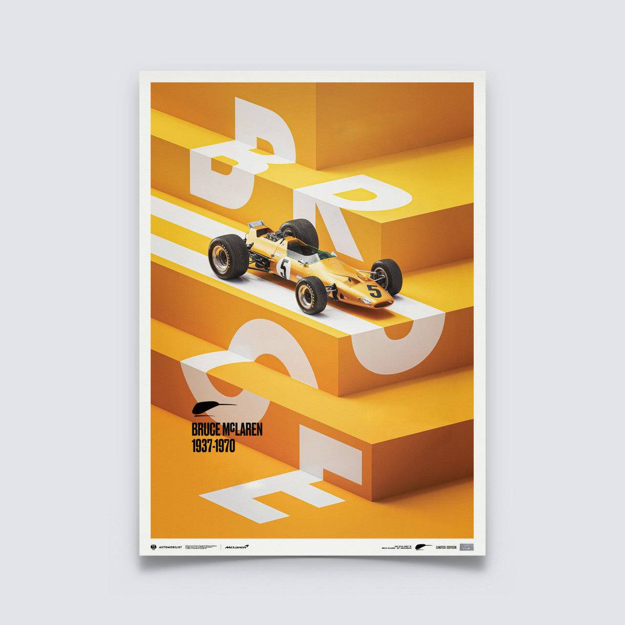McLaren  Papaya - Bruce McLaren special - Spa-Francorchamps Circuit - 1968 | Limited Edition