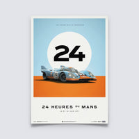 Porsche 917 - Gulf - 24h Le Mans - 1971