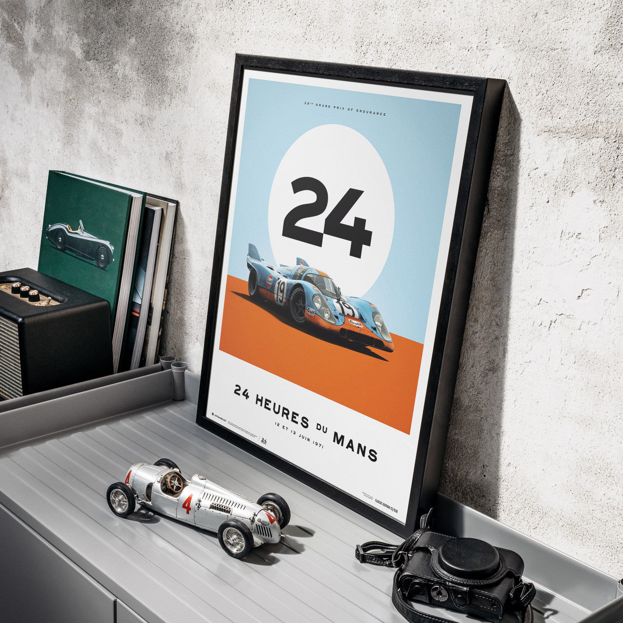 Porsche 917 - Gulf - 24h Le Mans - 1971